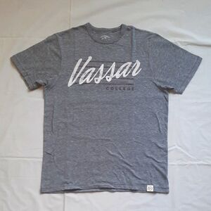 Legacy 92 Gray VASSAR College University SS Shirt Unisex Size: S - FAST SHIP